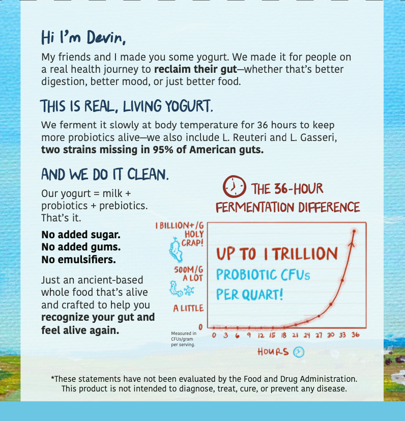 GoodGut Yogurt